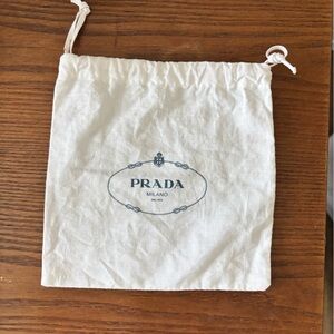 Prada Logo Dust Bag